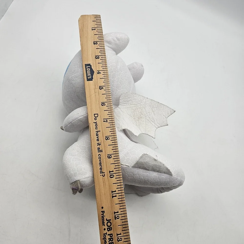 Squeeze‎ Growl Lightfury Dragon Plush Stuffed Animal Dreamworks Talking WORKS